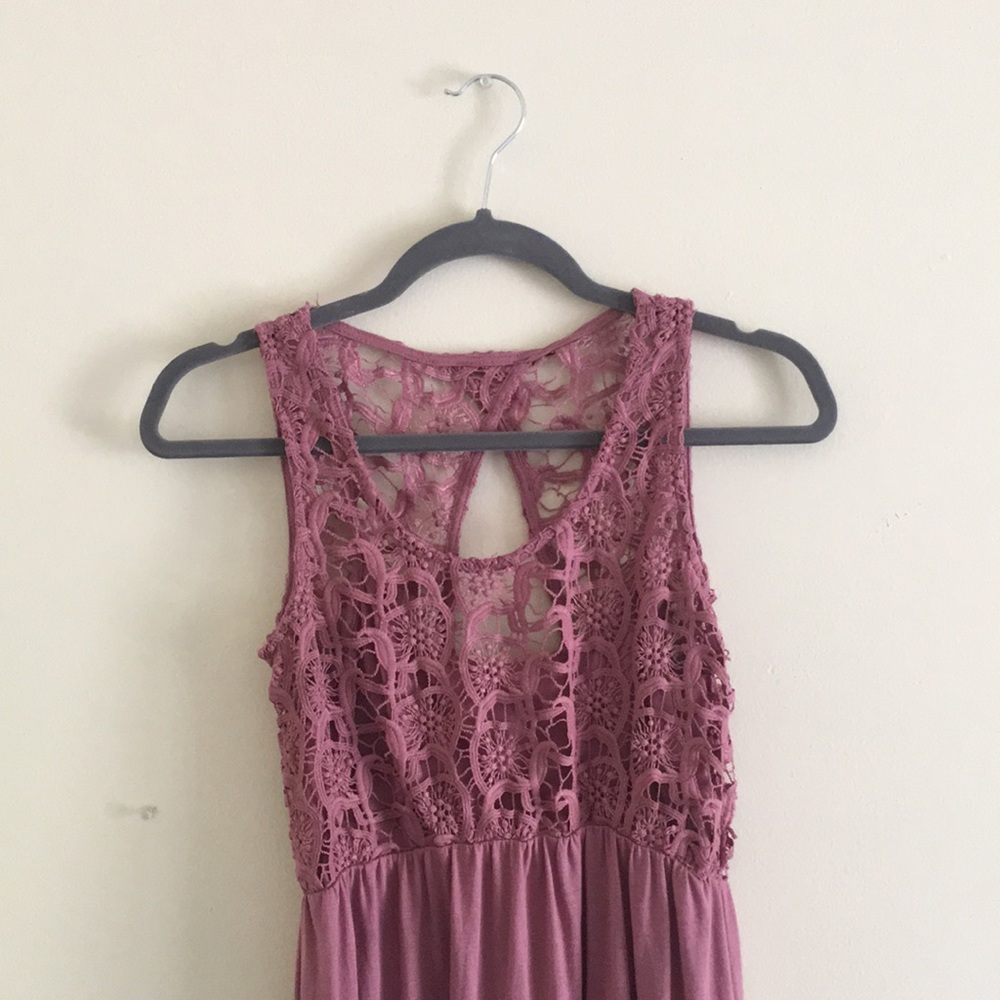 Altar’d State Maxi Dres with Lace